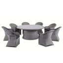 Plantation 8 Seater Dining Outdoor Wicker Setting