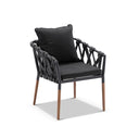 Cove Outdoor Rope and Aluminium Dining Chair