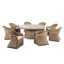 Plantation 8 Seater Dining Outdoor Wicker Setting