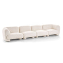 Airlie Indoor 4 seater Modular Fabric Sofa Lounge