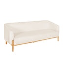 Fraser Indoor 3 seater Plush Fabric Sofa Lounge