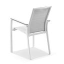 Tahitian 3m Aluminium Dining Table with 10 Patonga Dining Chairs