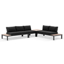 Nova Package D - Outdoor Aluminium Modular Corner Lounge