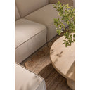 Brighton Indoor 3 Seater Fabric Sofa Lounge with Ottoman