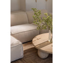 Brighton Indoor 3 Seater Fabric Sofa Lounge with Ottoman