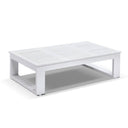 Santorini Package B in White with Textured Grey Cushions