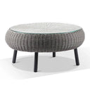 Plantation Hamptons Outdoor Round Wicker Coffee Table