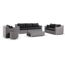Milano 3+2+1 Outdoor Wicker Lounge Setting