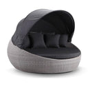 Large Newport - Wicker Outdoor Day Bed with Canopy