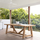 Watson Acacia Outdoor 2.5m Dining Set with 8 Kotara Chairs