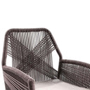 Hugo Outdoor Aluminium and Rope Bar Stool