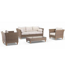 Carolina Outdoor Lounge 3+1+1 with Coffee Table