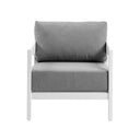 Bronte 1 Seater Outdoor Aluminium Lounge