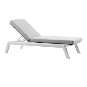 Bondi Outdoor Aluminium Sun lounge Set with Santorini Side Table