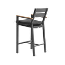 Balmoral 2m Bar Table with 8 Capri Bar stools
