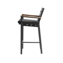 Balmoral 2m Bar Table with 6 Capri Bar stools
