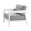 Bronte 3+1+1 Outdoor Aluminium Lounge Setting with Coffee Table