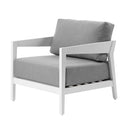 Bronte 1 Seater Outdoor Aluminium Lounge