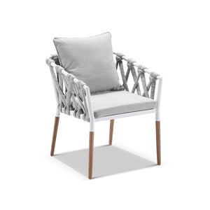 Cove Outdoor Rope and Aluminium Dining Chair