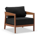 Bronte 1 Seater Outdoor Teak Look Aluminium Chair