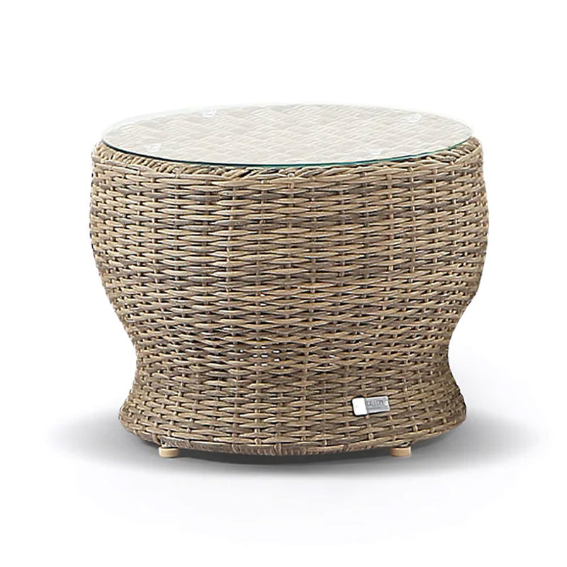 Newport Outdoor Wicker Round Side Table