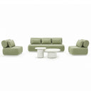 Norfolk 3+1+1 Outdoor Aluminium Lounge with Coffee Table Set