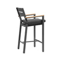 Balmoral 2m Bar Table with 6 Capri Bar stools