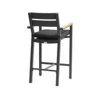 Balmoral 2m Bar Table with 8 Capri Bar stools