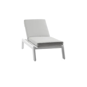 Bondi Outdoor Aluminium Sun lounge Set with Santorini Side Table