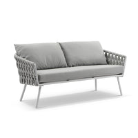 Lismore 2+1+1 Seater Outdoor Aluminium and Rope Lounge Set