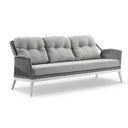 Hugo 3 Seater Outdoor Aluminium and Rope lounge