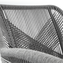 Hugo 1 Seater Outdoor Aluminium and Rope Lounge Chair