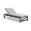 Kansas Outdoor Aluminium Sun Lounge Set on Wheels