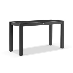 Hugo Outdoor Ceramic 2m Rectangle Aluminium Bar Table