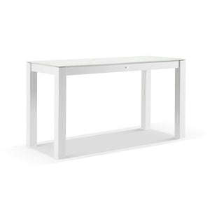 Hugo Outdoor Ceramic 2m Rectangle Aluminium Bar Table