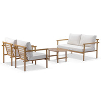 Elanora 2+1+1 Outdoor Lounge Setting with Coffee Table