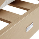Kansas Package A - Outdoor Aluminium Corner Lounge Set with Coffee Table in Light Oak Timber Look