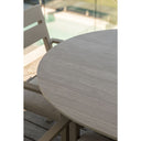 Aria Outdoor 2.4m Ceramic and Aluminium Table with 8 Santorini Dining Chairs