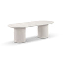 Aria Outdoor 2.4m Ceramic Top Aluminium Dining Table