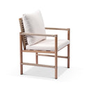 Entertainer 3.05cm Outdoor Aluminium Dining Table With 10 Avery Rope Chairs