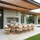 Entertainer 3.05m Outdoor Aluminium Dining Table with 10 Marlo Chairs