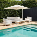 Marlo 3 Seater Outdoor Aluminium Lounge