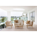 Bangalow 2+1+1 Outdoor Lounge Setting with Coffee Table