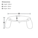 Bowen Indoor Round Timber Coffee Table