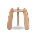 Bowen Indoor Round Timber Side Table