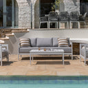 Bronte 3 Seater Outdoor Aluminium Lounge