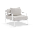 Capella 1 Seater Outdoor Aluminium Lounge Armchair