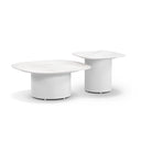 Capella 3+1+1 Outdoor Aluminium Lounge with Coffee Table Set in Sunbrella