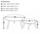 Casuarina 3+1+1 Outdoor Lounge Setting with Coffee Table Set
