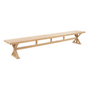 Darlington Outdoor 2.5m Teak Timber Dining Set with Benches